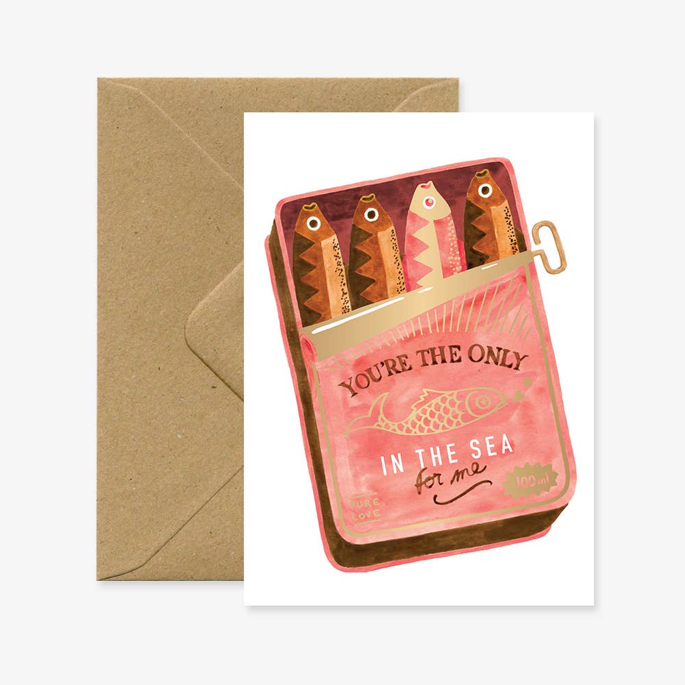 Romantic Valentine’s greeting card for anniversaries and partners